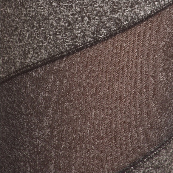 Gray & Black Mesh Detail Leggings S M L - Picture 4 of 4